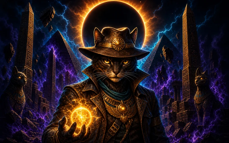 Cat Wilde and the Eclipse of the Sun God, slot Play'n GO, ikon game