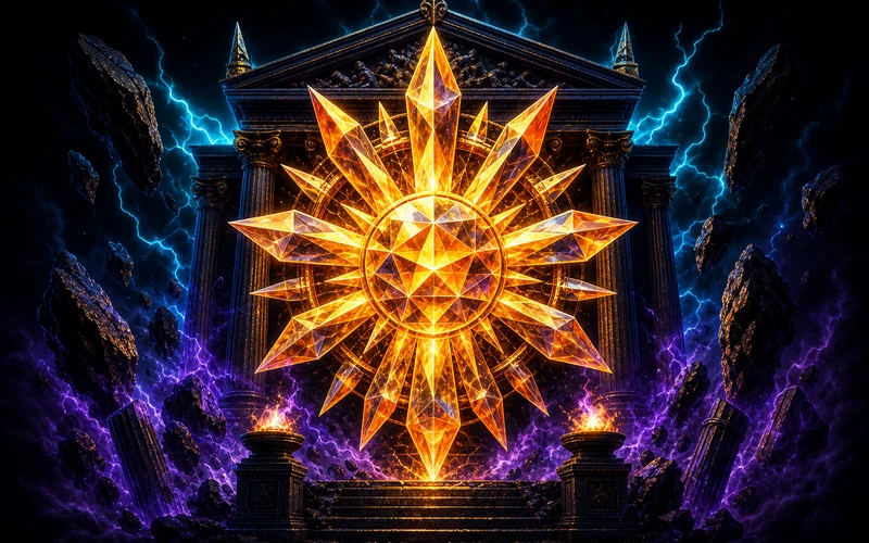 Crystal Sun, slot Play'n GO, ikon game