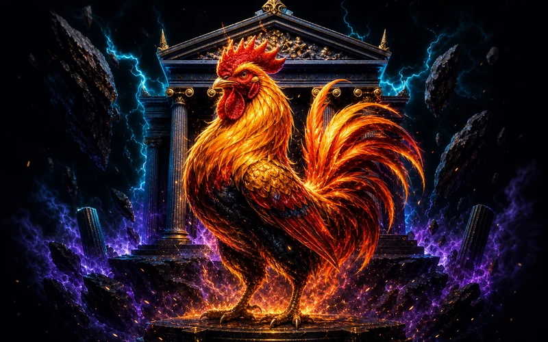 Fire Rooster, slot Habanero, ikon game