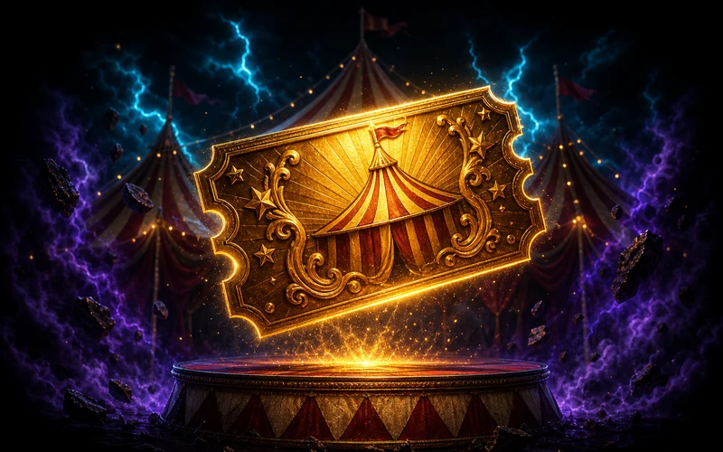 Golden Ticket, slot Play'n GO, ikon game