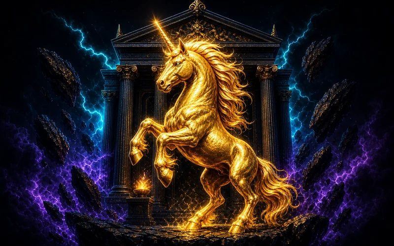 Golden Unicorn Deluxe, slot Habanero, ikon game