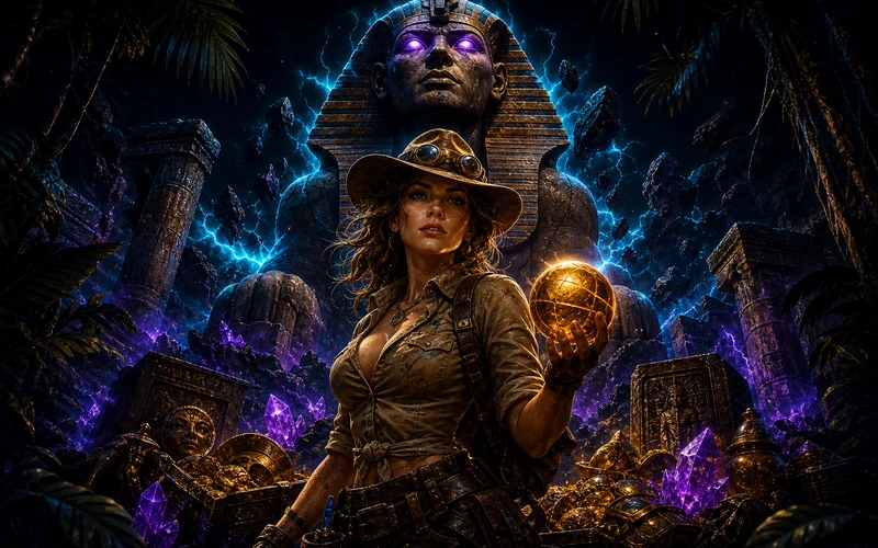 Jungle Jim and the Lost Sphinx, slot Microgaming, ikon game
