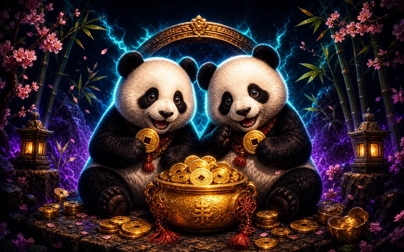 Panda Panda, slot Habanero, ikon game