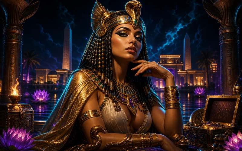Secret of Cleopatra, slot PG Soft, ikon game