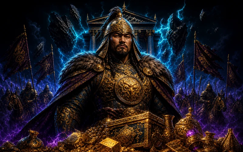 Temujin Treasures, slot Pragmatic Play, ikon game