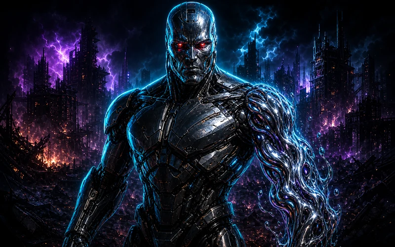 Terminator 2, slot Microgaming, ikon game